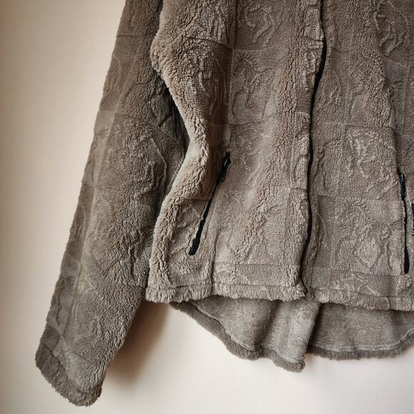 On Course Kerrits Jacket Womens Size L Fleece Horse Print Equestrian USA Made - Picture 6 of 12